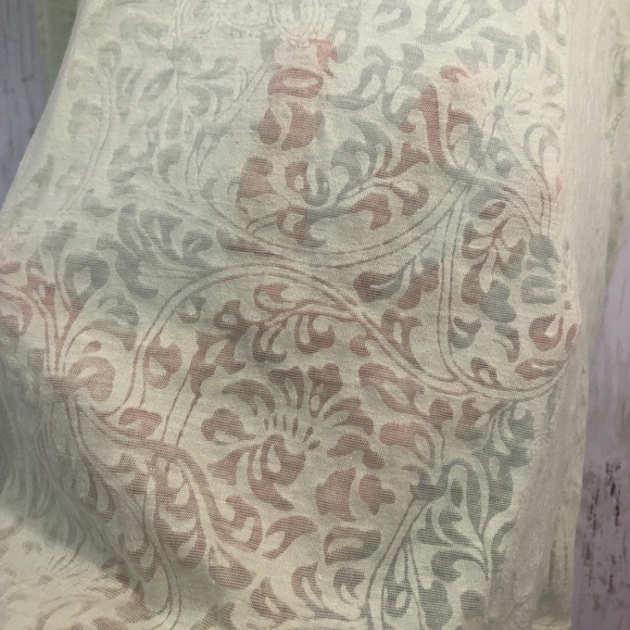 Zashi V-Neck Grommet Sheer T-Shirt NWT Small - Picture 8 of 10